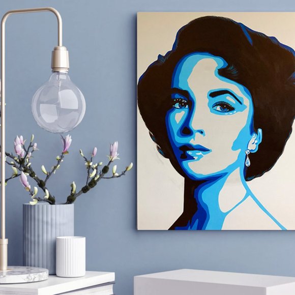 Elizabeth Taylor Painting - Picture 3 of 4